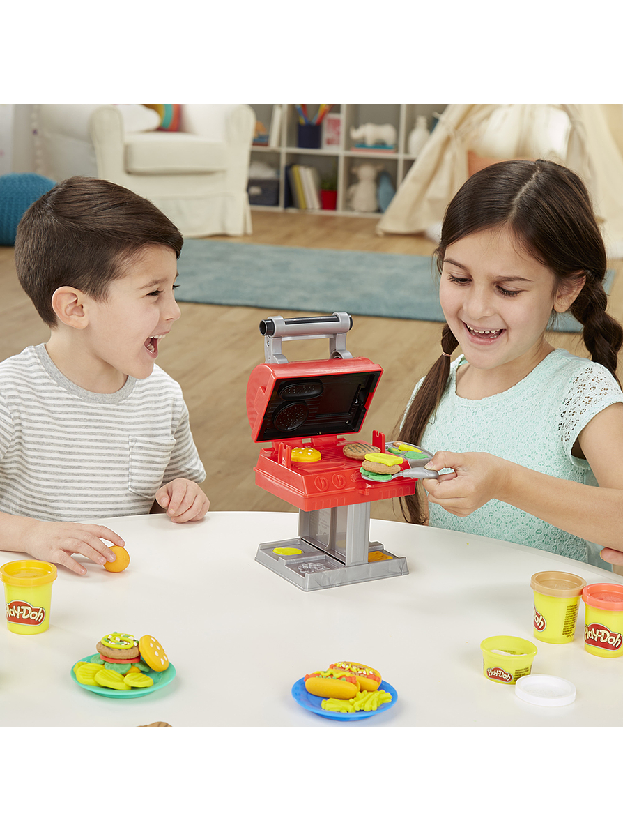 Play Doh Kitchen Creations Super Barbacoa 4