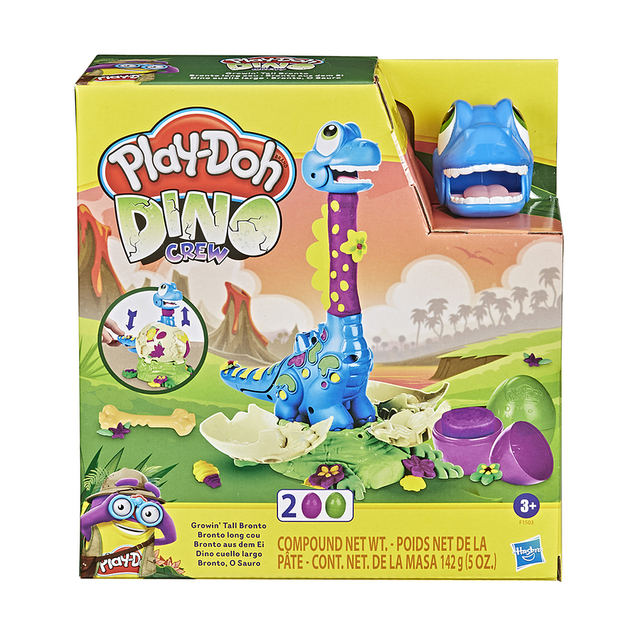 Play Doh Dino Cuello Largo 1