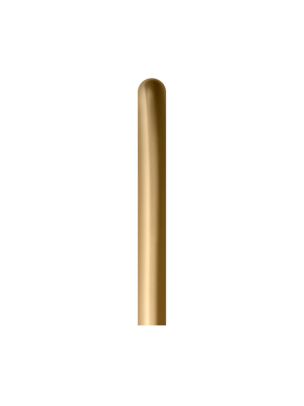 Globo Tubito 260 Reflex Dorado x 20 1