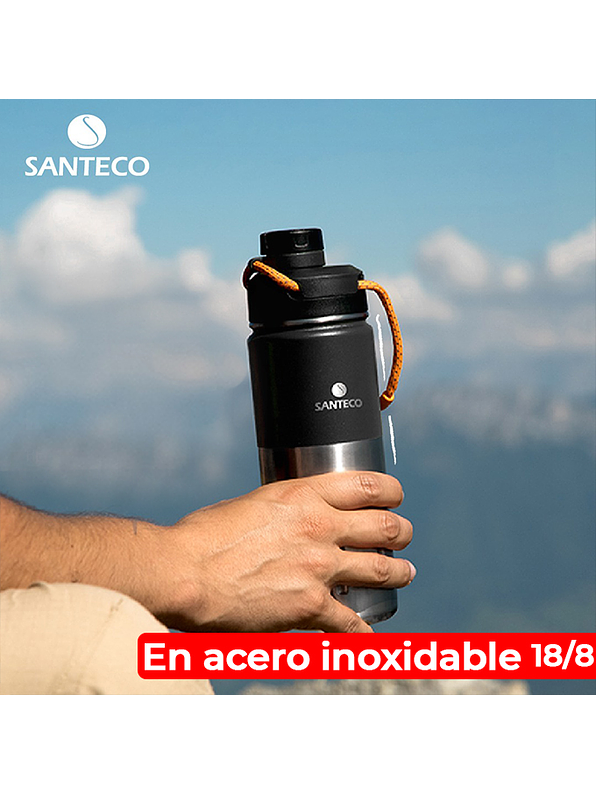 Termo Santeco Ktwo Carbón Black 500 Ml 2