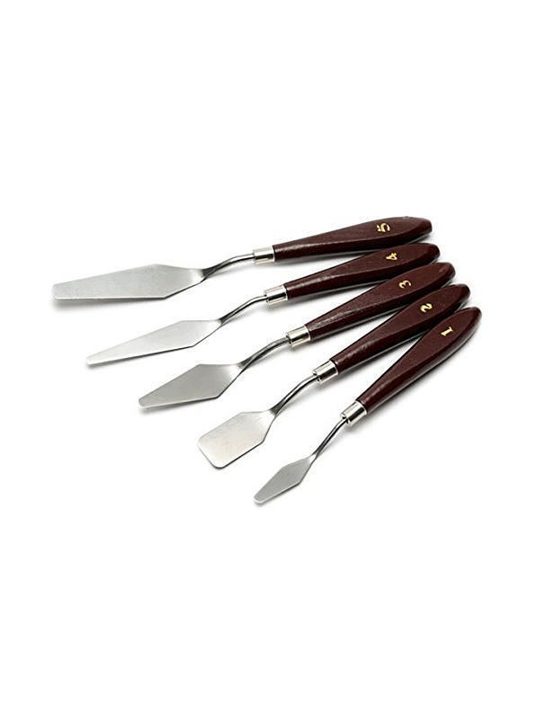 Espátulas Metálicas x 5 Piezas  1