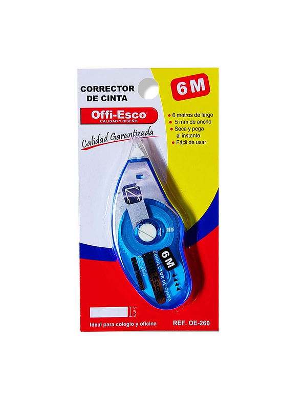 Corrector de Cinta 6 Metros Offi-Esco 1