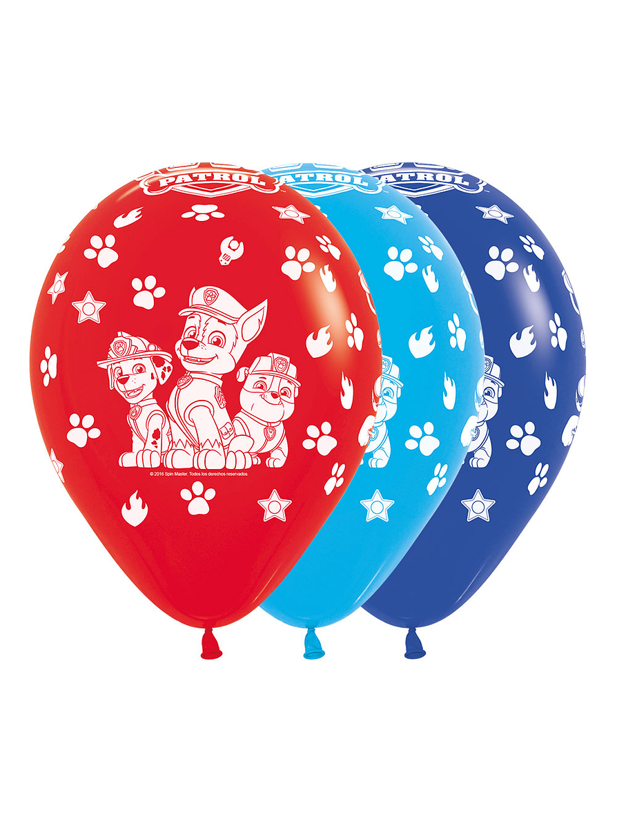 Globo R-12 Inf Paw Patrol Surtido Niño x 10 1
