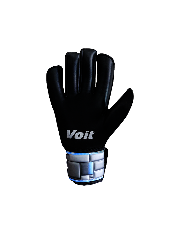 Guante Arquero Lethal Plateado/Azul Híbrido Talla 10 2