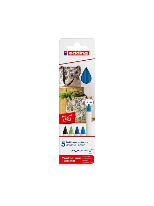 Marcadores Edding E4600/5s Colores Fríos  1