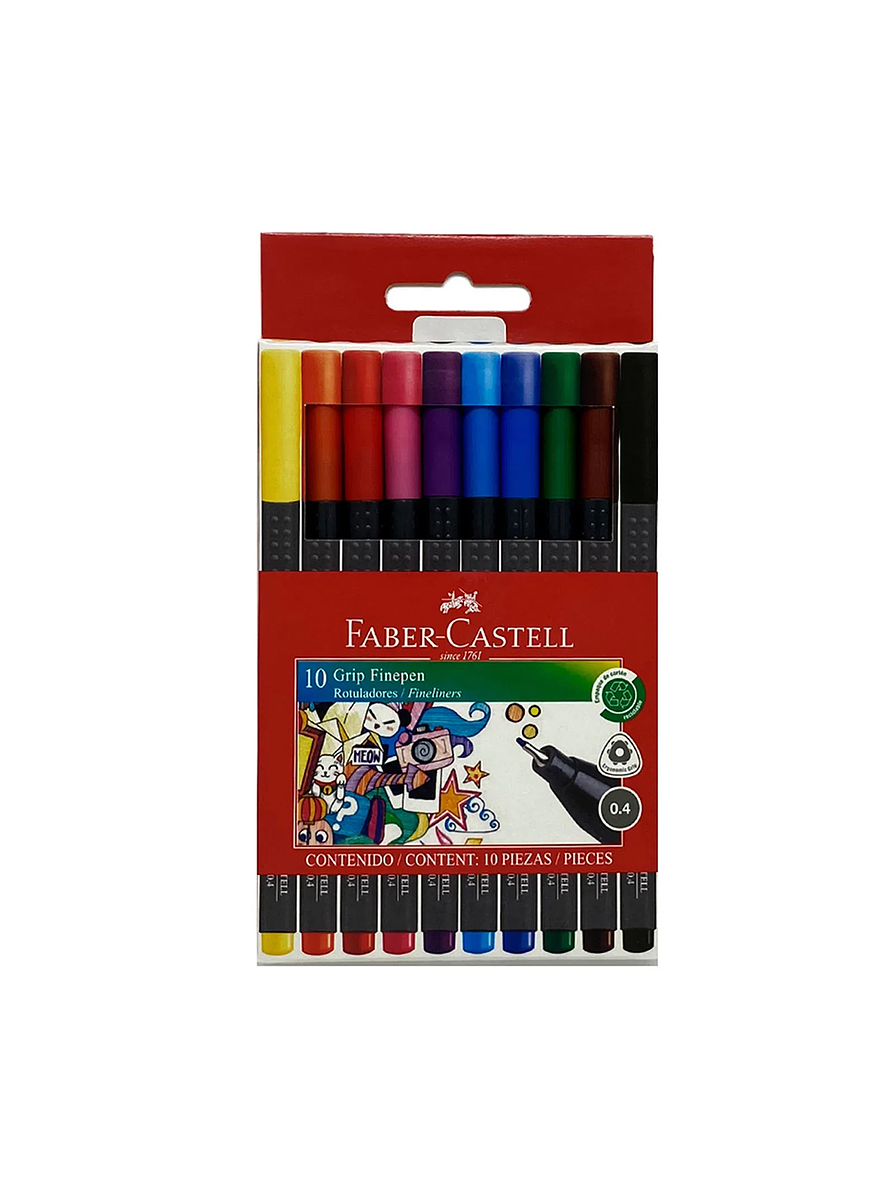 Micropunta Grip Finepen X 10 1