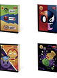 Cuaderno Cosido Scribe Marvel Emoji 100 Hojas Cuadros  - Miniatura 1