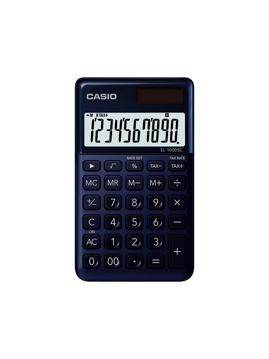 Calculadora Casio Bolsillo Azul  1