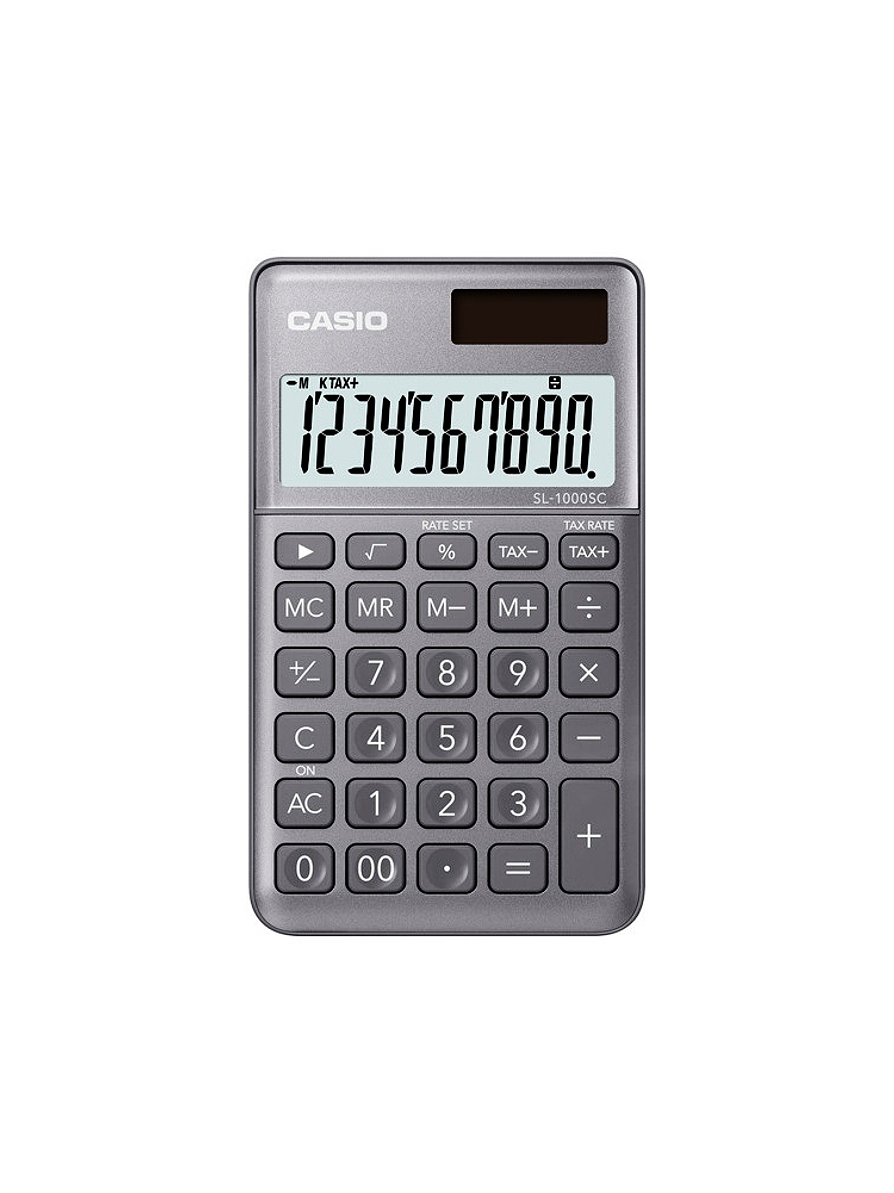 Calculadora Casio Bolsillo Gris  1