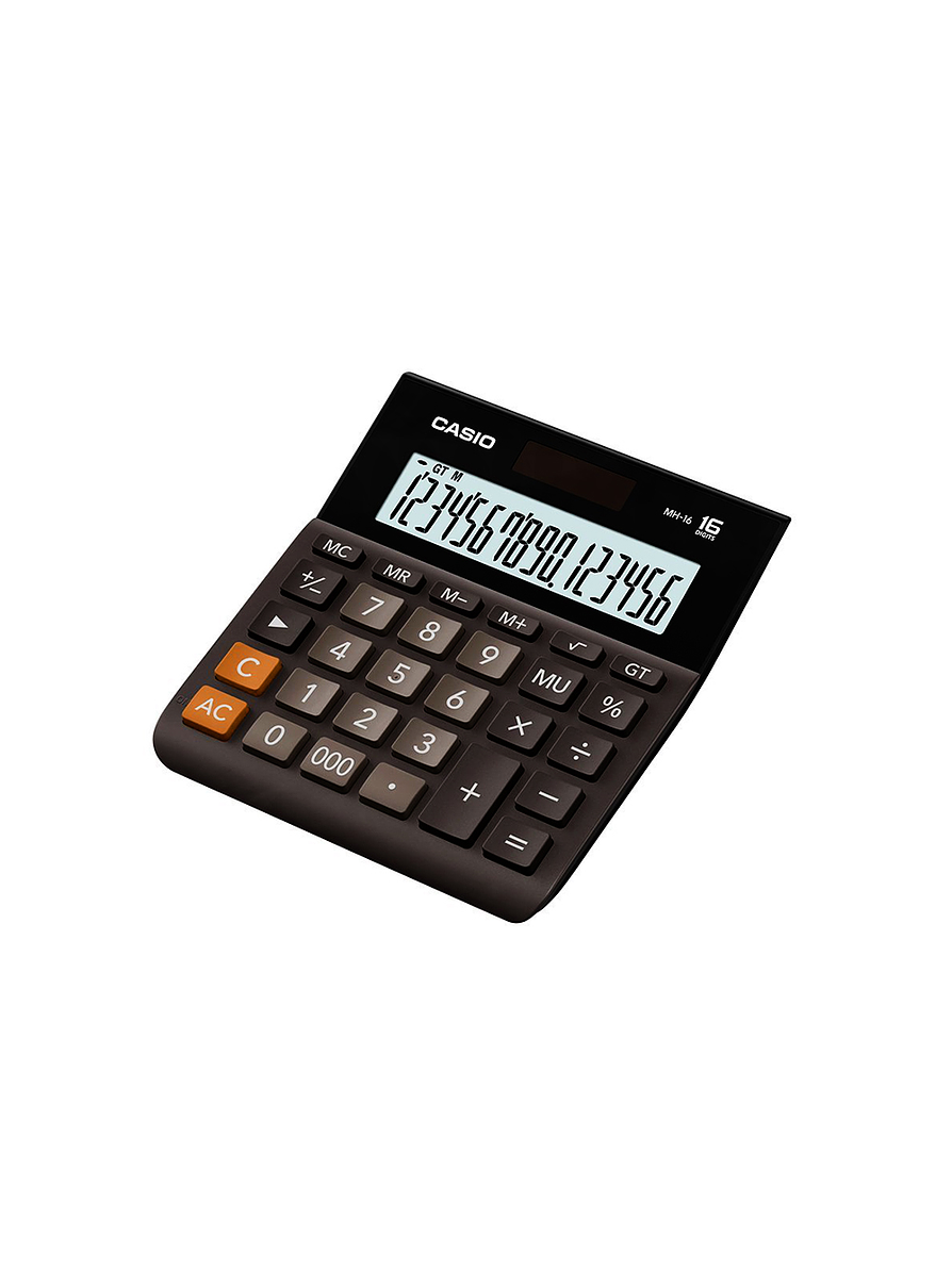 Calculadora Casio Para Oficina MH-16-BK 1