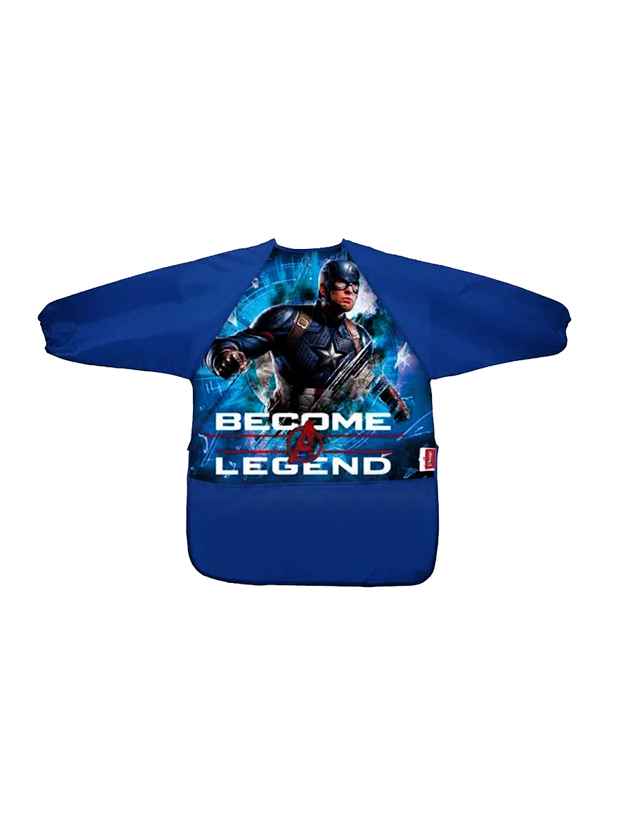 Delantal Primavera Manga Larga Personajes Niño 8