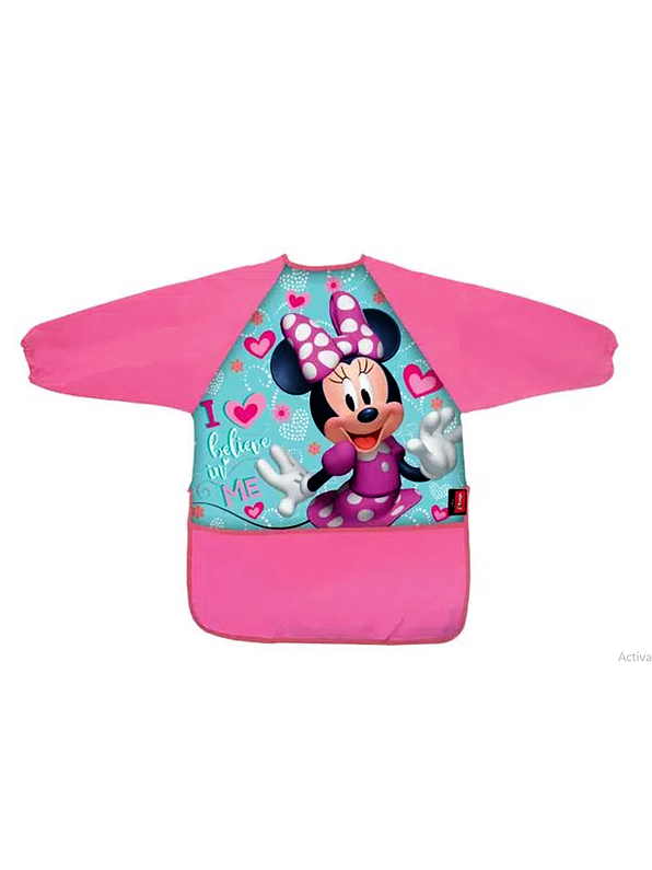 Delantal Primavera Manga Larga Personajes Niña 4