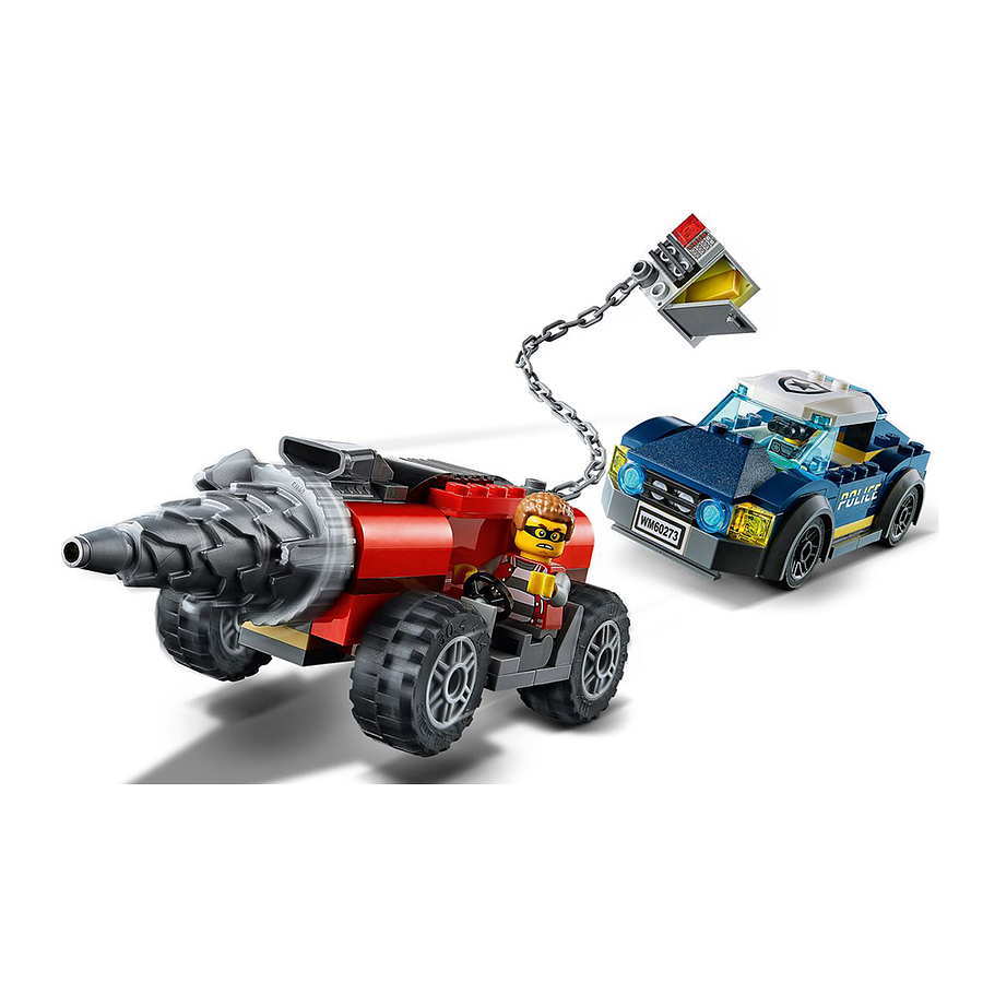 Lego City Policía De Élite Persecución De La Perforadora 2