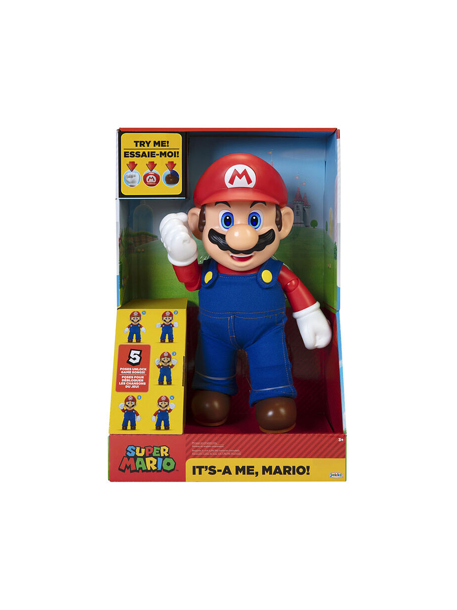 Figura Super Nintendo Mario 36 Cm Con Sonidos 4