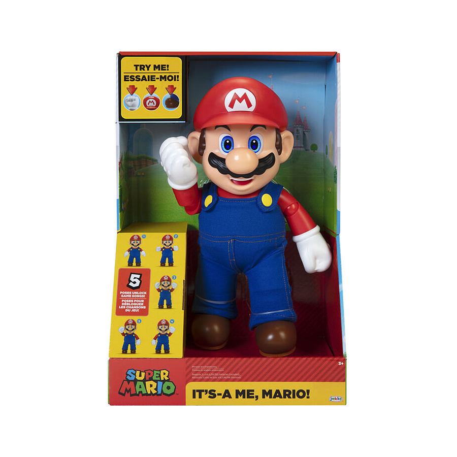 Figura Super Nintendo Mario 36 Cm Con Sonidos 4