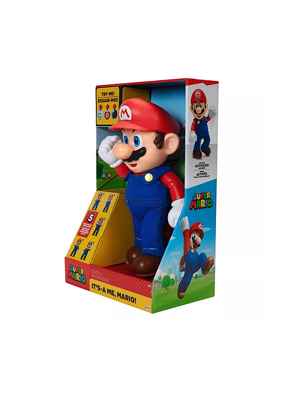 Figura Super Nintendo Mario 36 Cm Con Sonidos 3