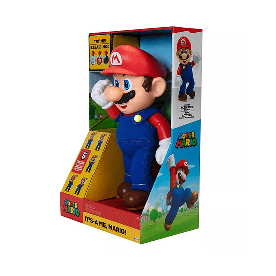 Figura Super Nintendo Mario 36 Cm Con Sonidos 3