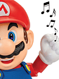 Figura Super Nintendo Mario 36 Cm Con Sonidos - Miniatura 1