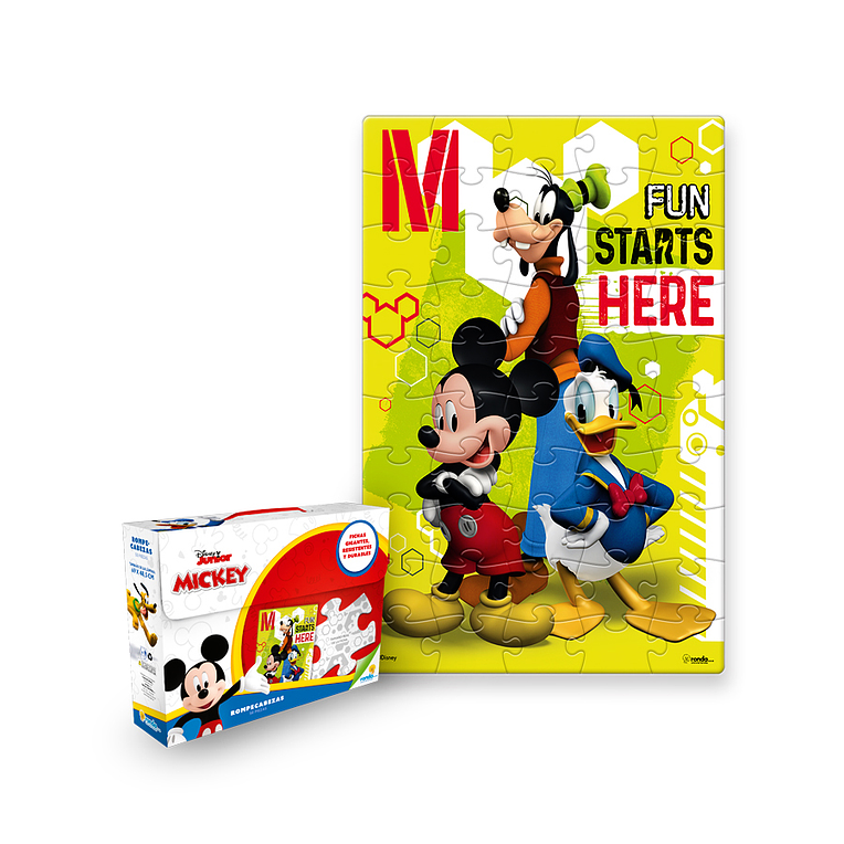 Rompecabezas x 50 Piezas Gigante Mickey Mouse