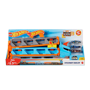 Hot Wheels Remolque Pista De Carreras