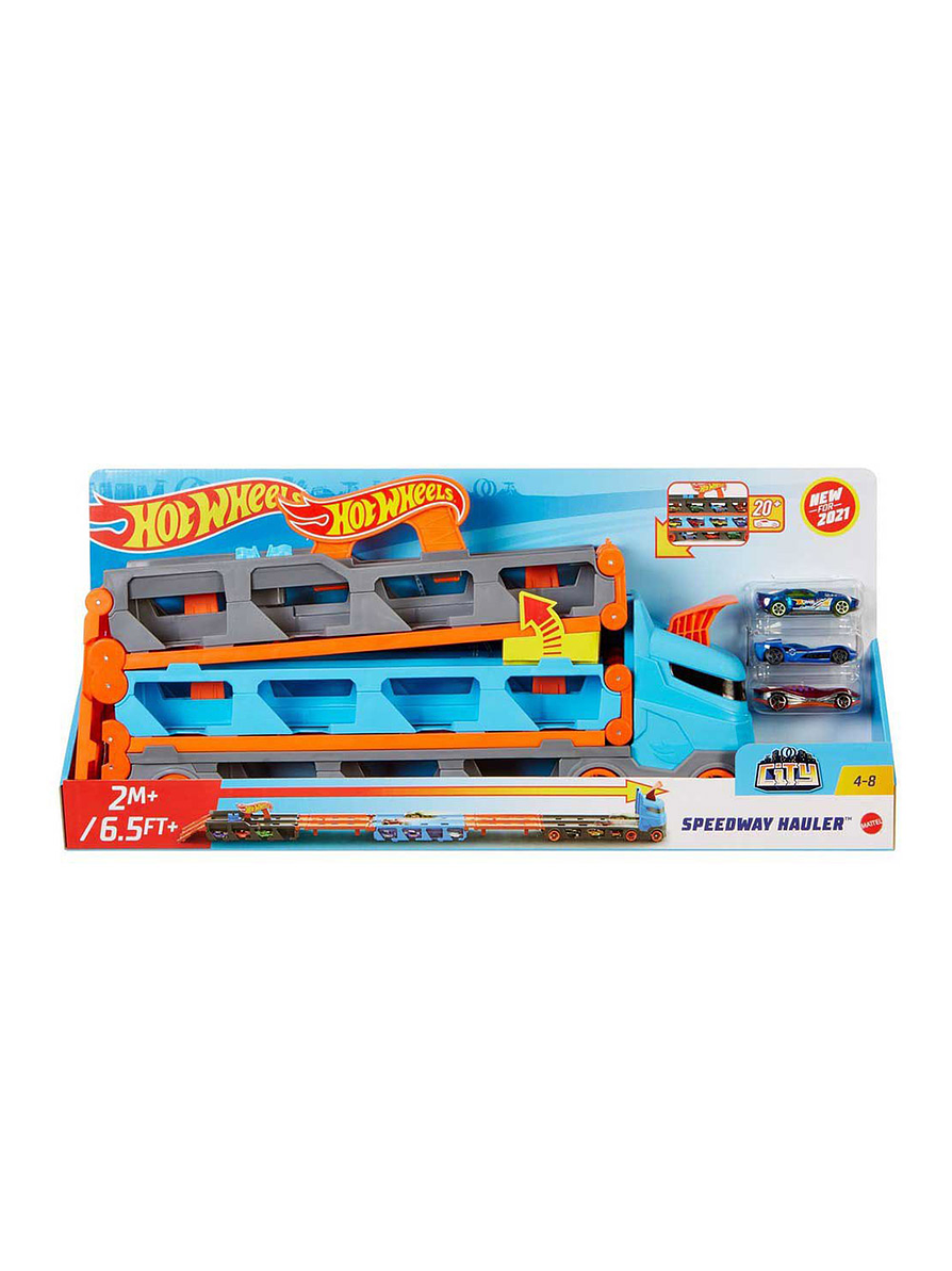 Hot Wheels Remolque Pista De Carreras 1