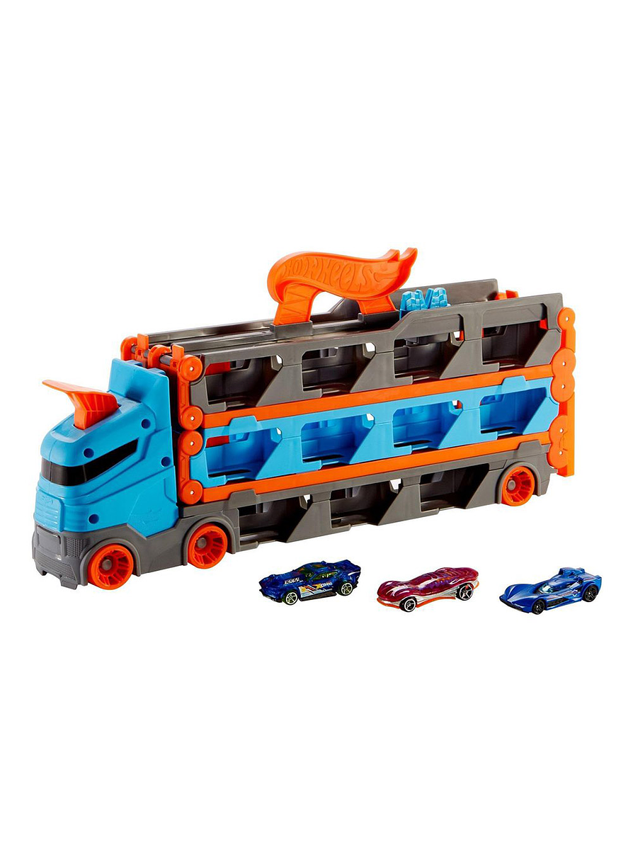 Hot Wheels Remolque Pista De Carreras 2