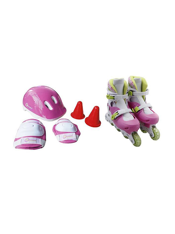 Set De Patinaje Pink Epic Qmax M 1