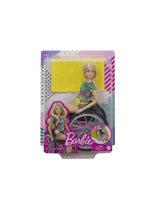 Barbie Fashionistas Silla De Ruedas 2