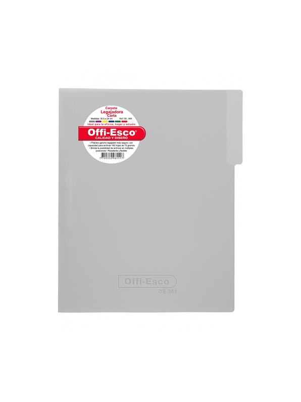 Carpeta Legajadora Plástica Carta  8