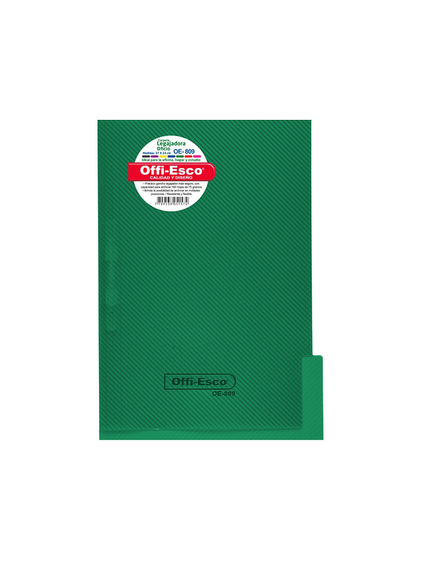 Carpeta Legajadora Plástica Oficio  4