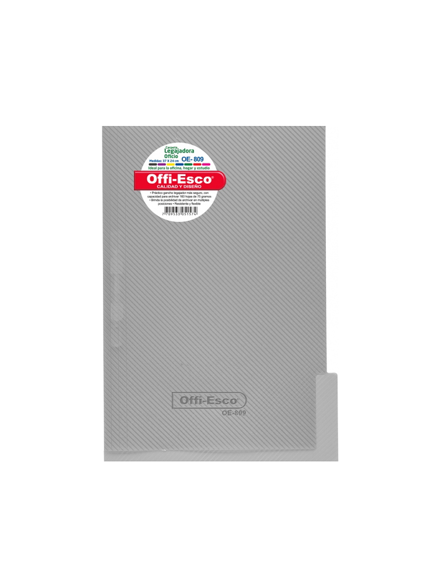 Carpeta Legajadora Plástica Oficio  7