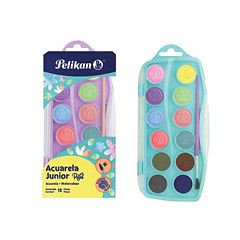 Acuarela Pelikan Junior Colores Pastel 