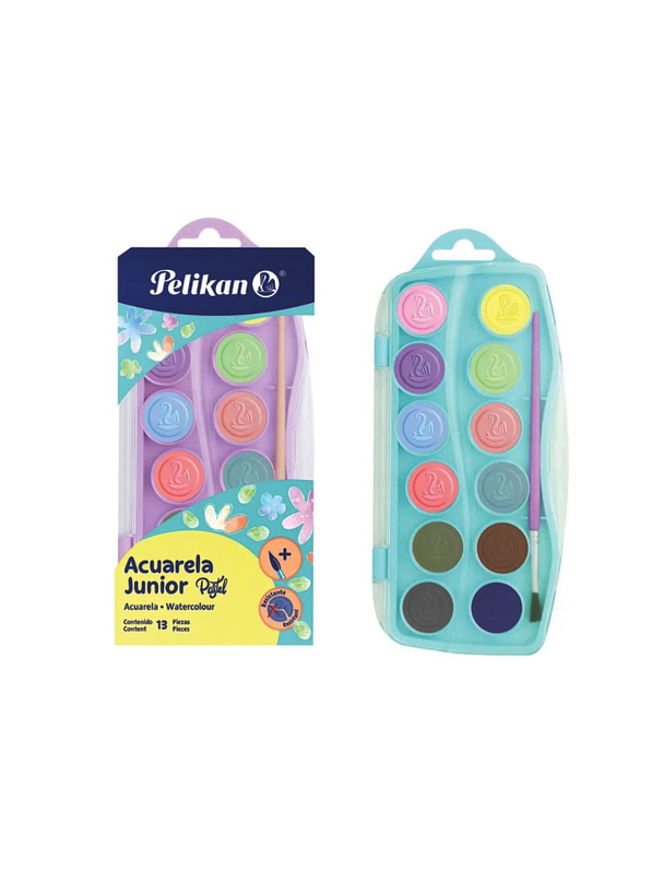 Acuarela Pelikan Junior Colores Pastel  1