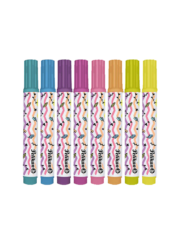 Plumón Colorella Pelikan Jumbo Pastel  2