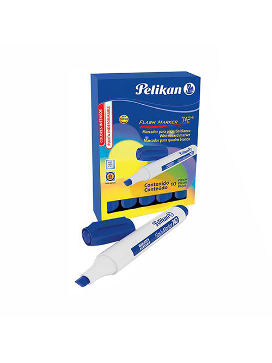 Marcador Flash Marker Pelikan Recargable 742 x Unidad 3