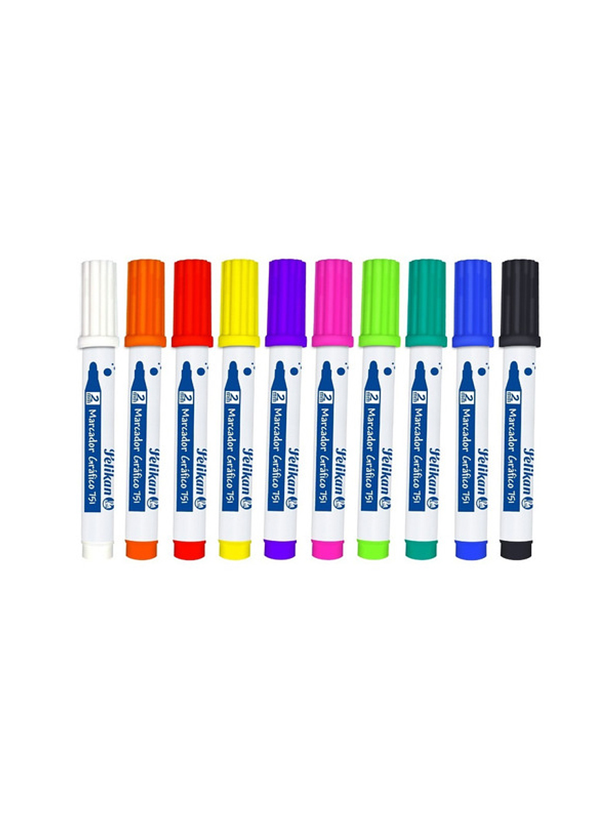 Marcador Grafico Pelikan x 10 Unidades  2