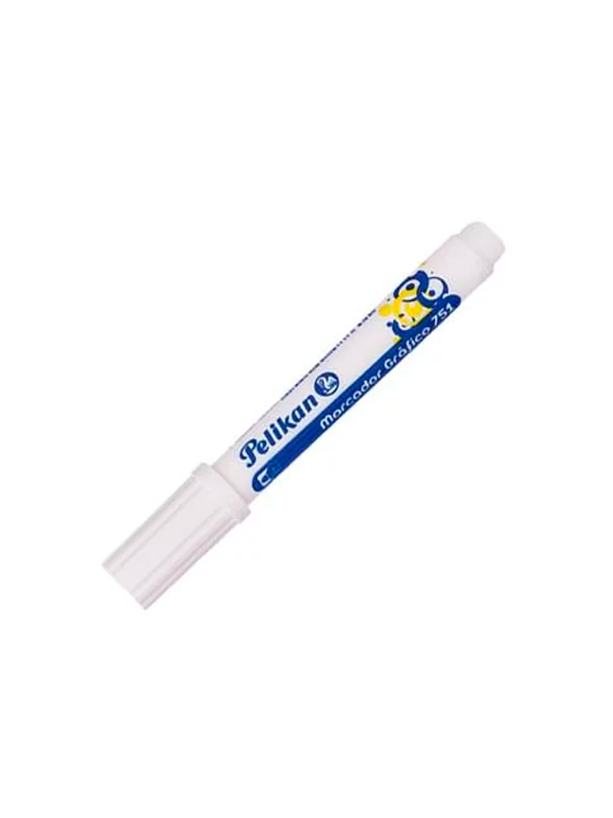 Marcador Grafico Pelikan Blanco x Unidad 1
