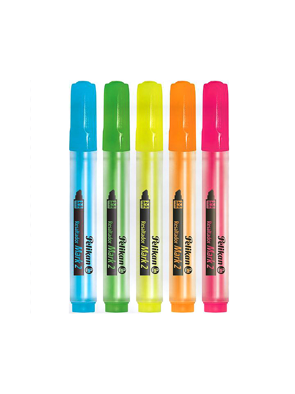 Resaltador Pelikan Mark 2 X unidad Colores 1