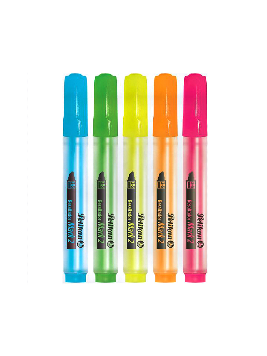 Resaltador Pelikan Mark 2 X unidad Colores 1