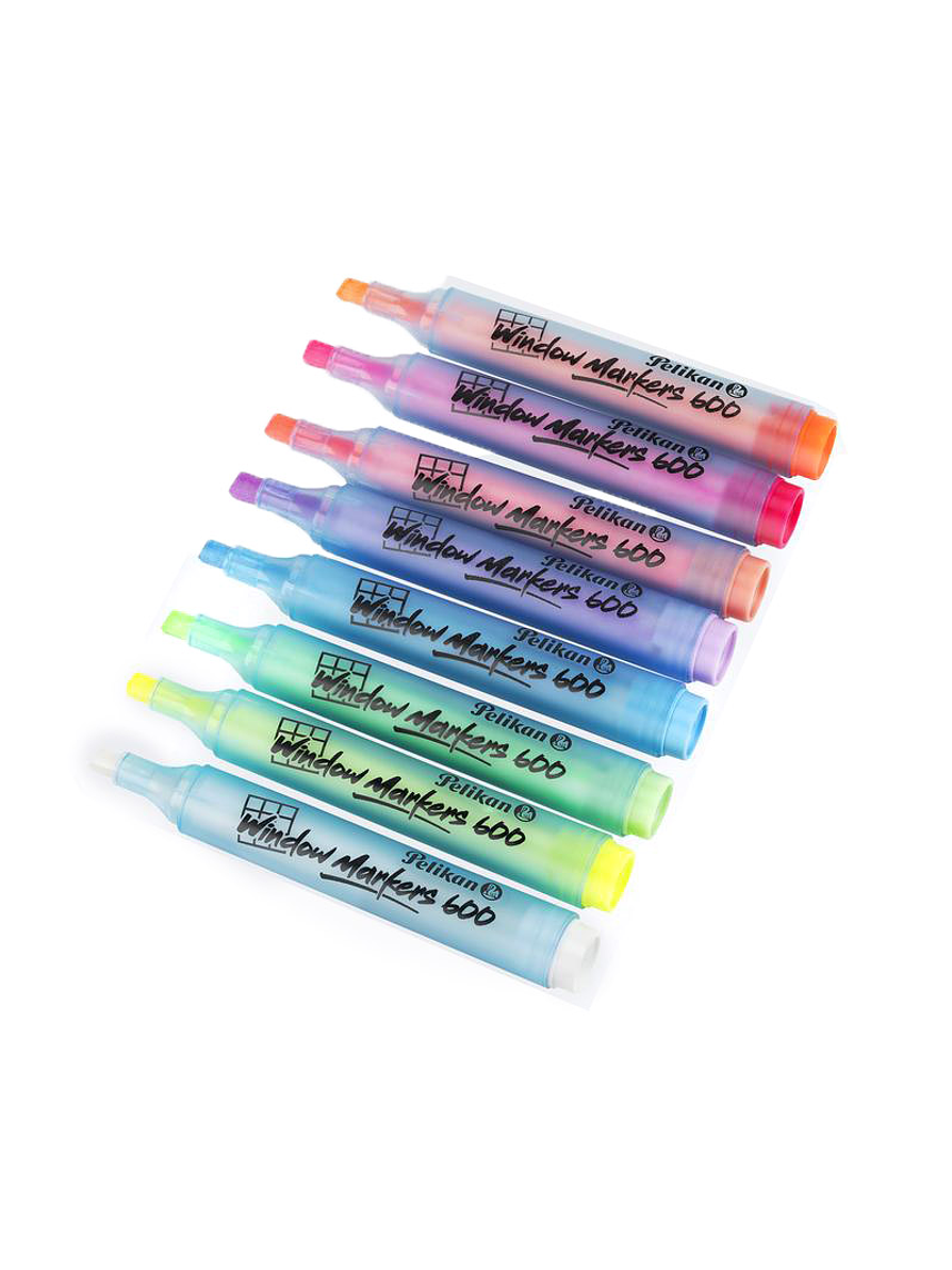 Marcador Pelikan Window Markers 600 x 8 Unidades  2