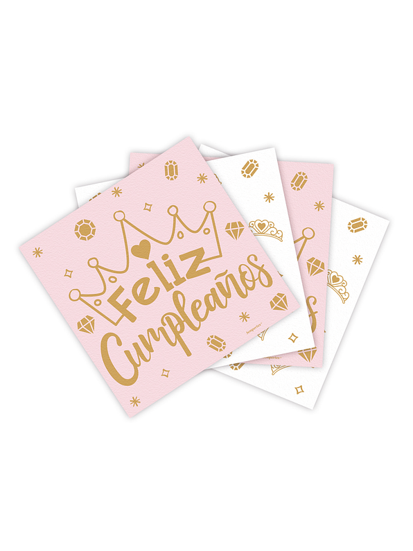 Servilleta Pequeña Coronitas X 16 Unidades 1