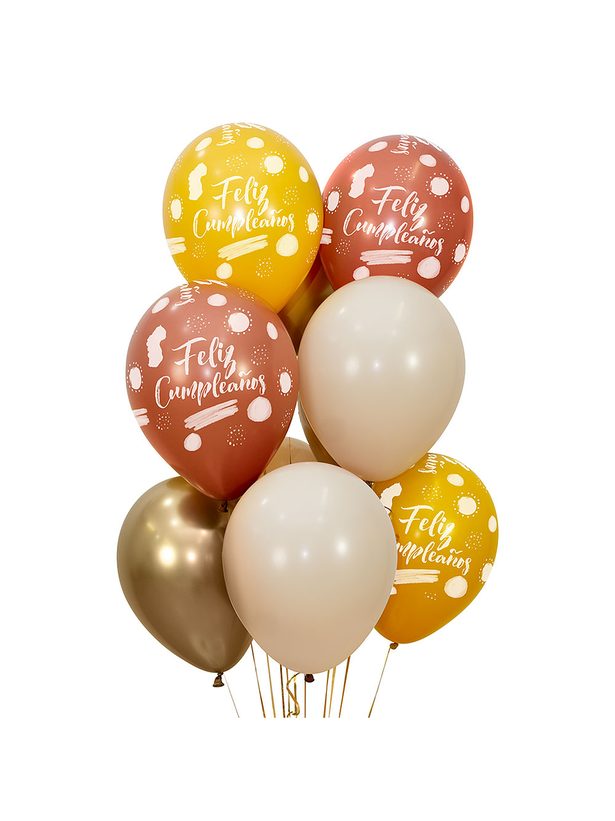 Bouquet R-12 Feliz Cumpleaños Terra X 8 Unidades 1