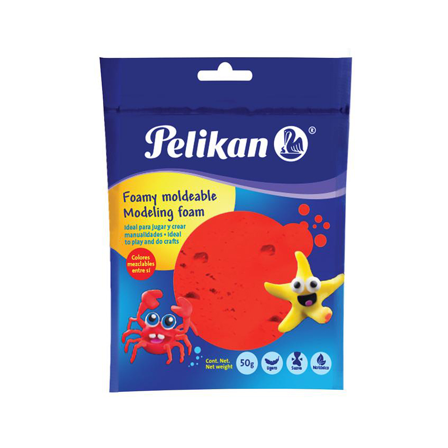 Foamy Moldeable Pelikan Colores 1