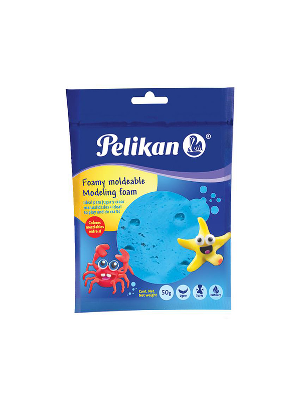 Foamy Moldeable Pelikan Colores 3