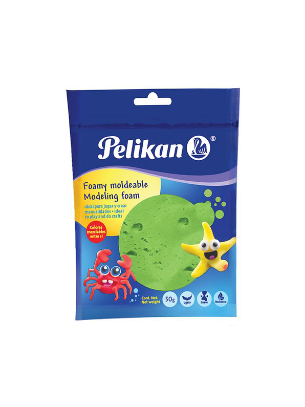 Foamy Moldeable Pelikan Colores 6