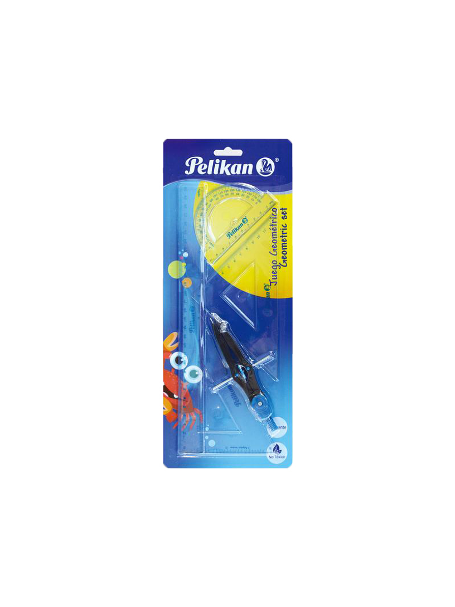 Juego Geométrico Pelikan 5 Piezas 1