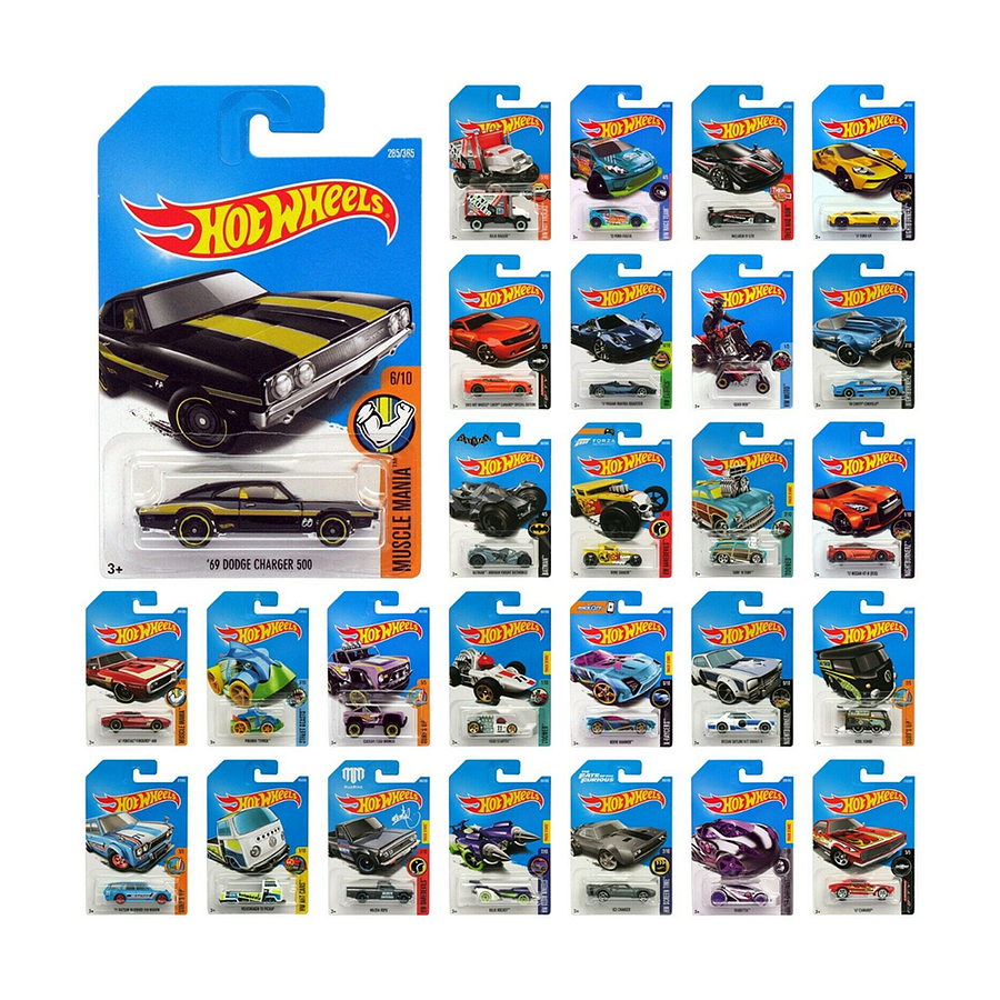 Autos Básicos Hot Wheels Surtidos 1