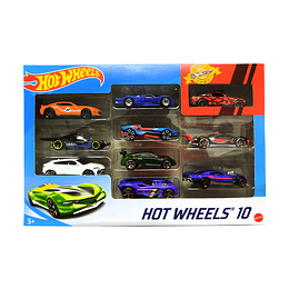 Hot Wheels Autos Básicos Paquete X 10