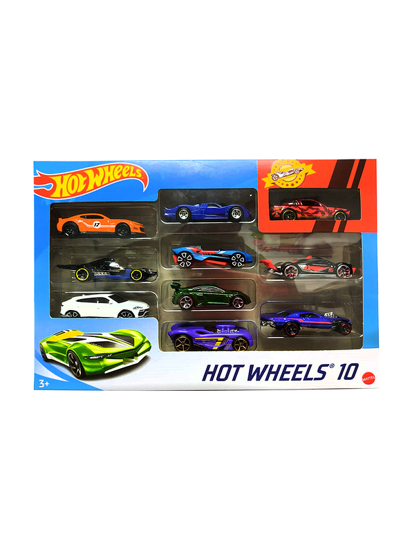 Hot Wheels Autos Básicos Paquete X 10 1