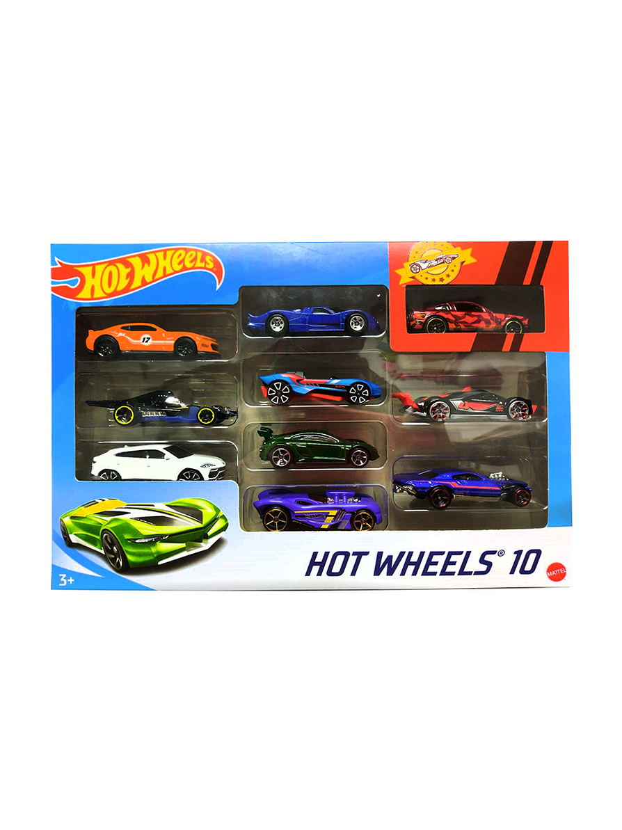 Hot Wheels Autos Básicos Paquete X 10 1